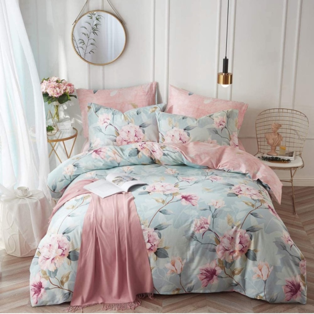 King 100% Cotton Duvet Cover Sets Of 3 - Picture 1 of 6